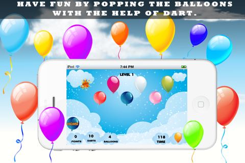 Darts on Balloons Lite screenshot 2
