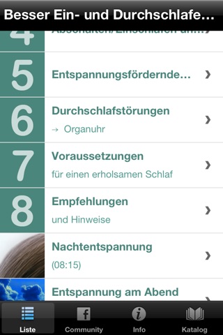 Besser Ein- und Durchschlafen screenshot 3