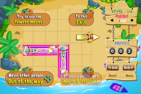 Get me out of the beach FREE , the hot summer traffic and puzzle game screenshot 4