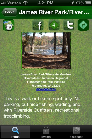 Richmond, VA Parks screenshot 2