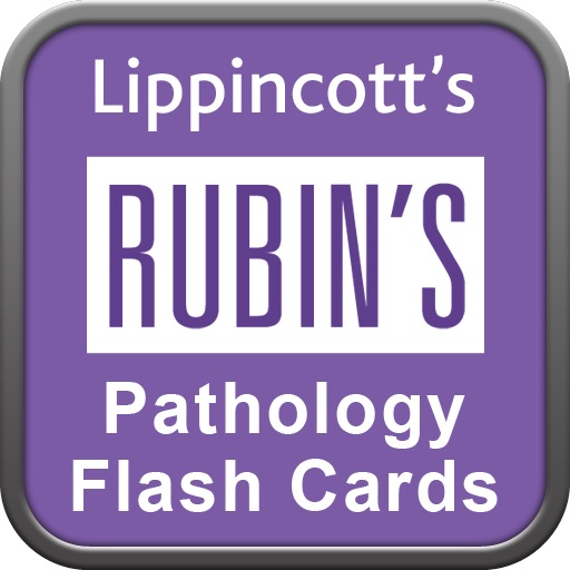 Rubin's Pathology Flash Cards iOS App