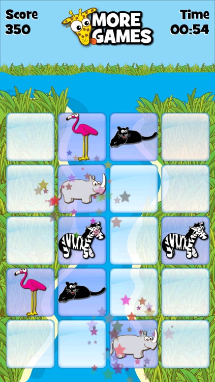Giraffe's Matching Zoo