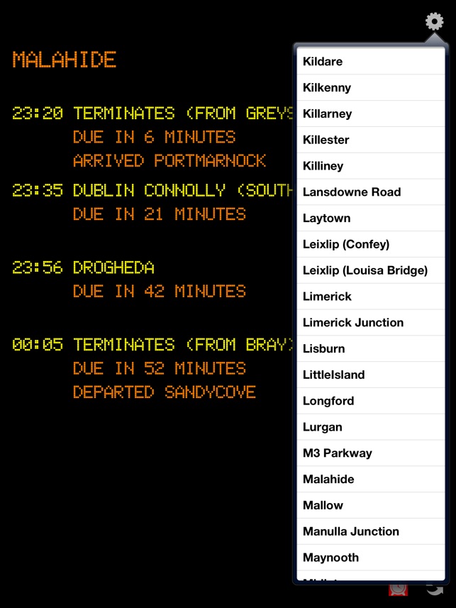 Irish Real Time Rail HD(圖3)-速報App