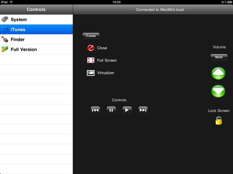 jfControl HD Lite - Allround Remote Control