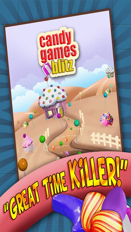 Addictive Candy Games Blitz - The Match-3 Fruit Jelly Mania HD FREE