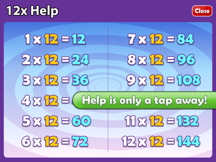 Maths Songs: Times Tables 7x - 12x HD screenshot-4