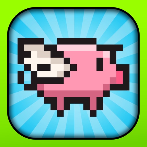 When Pigs Fly - Cute Pet Pig Flapper Adventure Icon