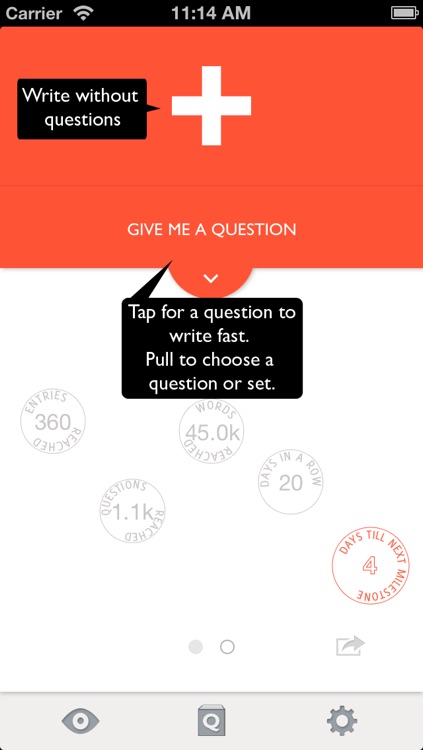 Q&A Diary - Roller Journal