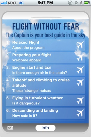 Flight without Fear Audio screenshot 2