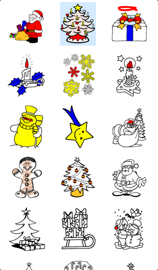 How to cancel & delete Christmas colorings for kids with colored pencils - 24 drawings to color with Santa Claus, christmas trees, elves, and more from iphone & ipad 3