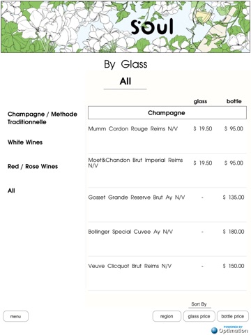 Soul Wine List screenshot 2