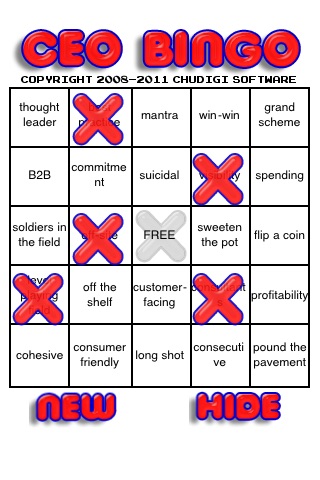 CEO Bingo