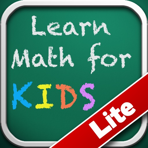 Learn Math Flash Cards Lite Icon