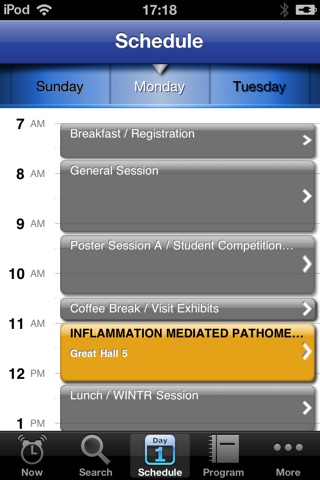 NNS National Neurotrauma Symposium 2011 screenshot 2