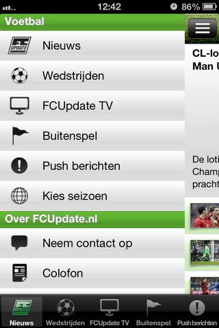 FCUpdate.nl screenshot 2