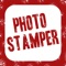 ★ Add cool rubber stamps to your photos