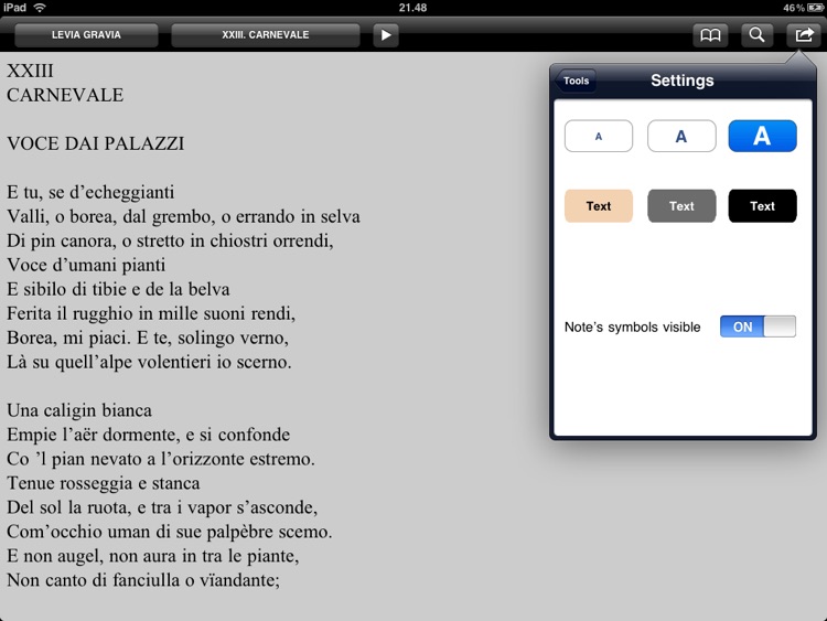 Carducci: Opere (iPad version) screenshot-4
