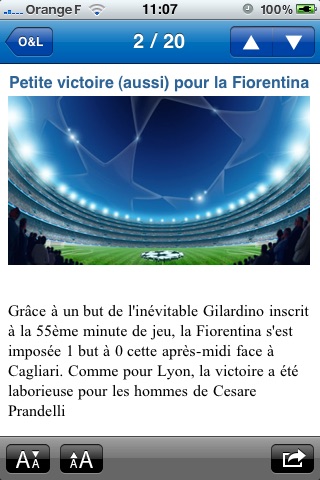 Olympique & Lyonnais screenshot 2