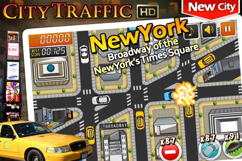 City Traffic HD: Control Traffics in 6 Cities!