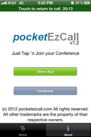 pocketEzCall screenshot 4