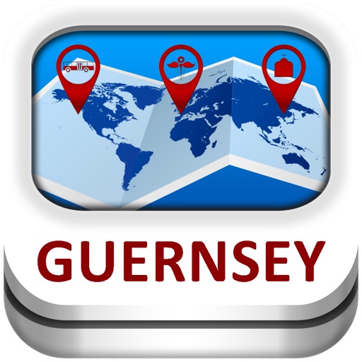 Guernsey Guide & Map - Duncan Cartography icon