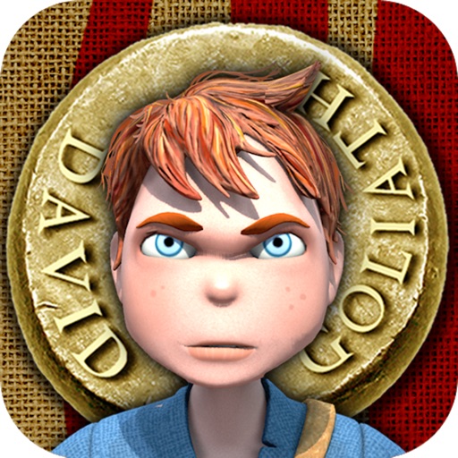 David and Goliath interactive storybook app for the iPad
