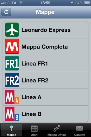 iMetro Rome screenshot 2