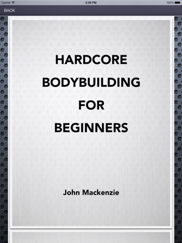 Hardcore Bodybuilding for Beginners - Muscle Workout Guide, Trainer & Tracker HD screenshot 4