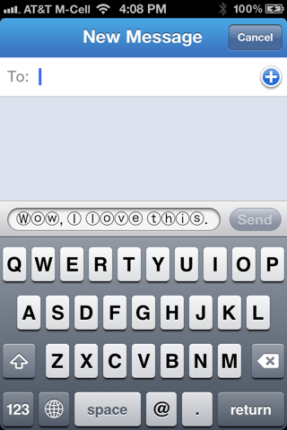Bubble Text screenshot 3