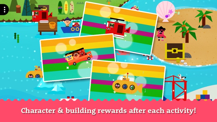 Shape the Village - Interactive Introduction on Circle, Triangle and Square for Kids screenshot-3