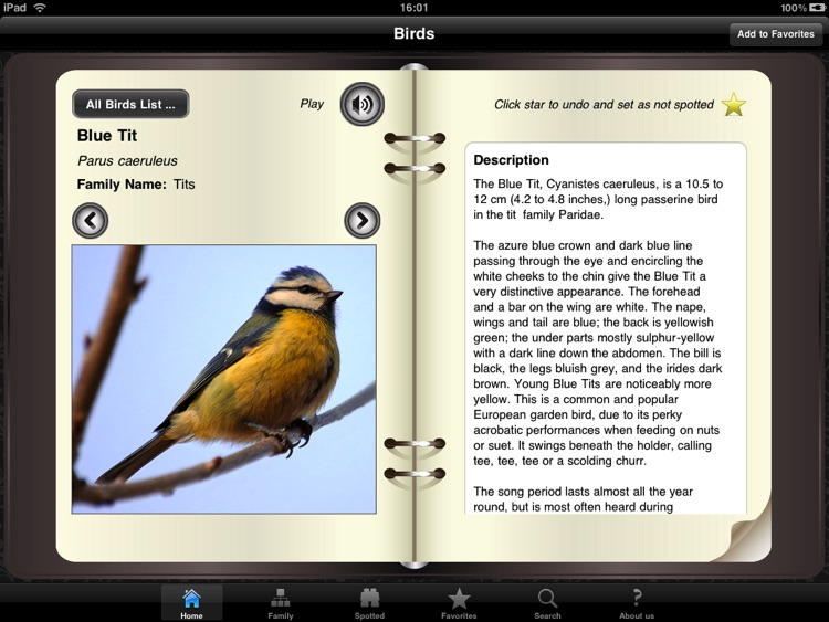 Bird Identifier HD