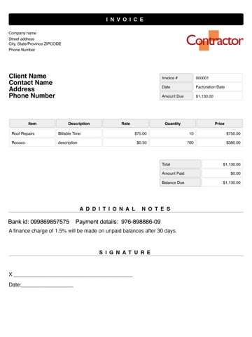 Simple Invoice Maker | PDF invoicing, Purchase, Estimate and Quote on the go screenshot 4