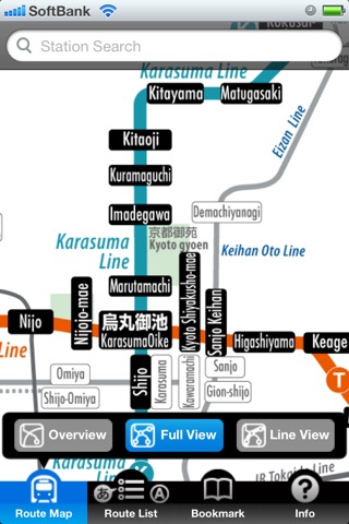 ekipedia Subway Map Kyoto (Subway Guide) screenshot 2