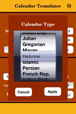 Calendar Translator Free screenshot 3