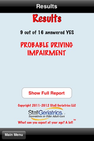 Senior Driving Quiz - Are You Safe On the Road? screenshot 3