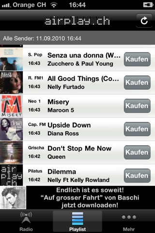 airplay.ch screenshot 2