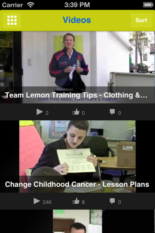 Alex's Lemonade Stand Foundation Mobile screenshot 2