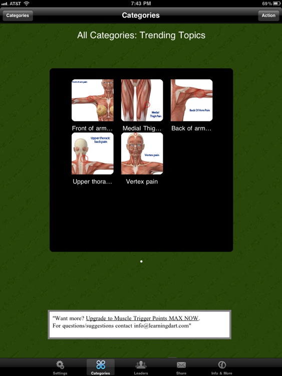 Muscle Trigger Points Doctor for iPad