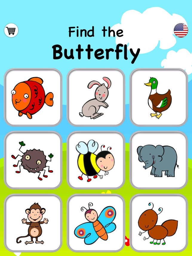 Find an animal: free educational game for kids - have fun an(圖1)-速報App