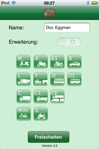 iDriver Lite Mofa-Prüfbescheinigung-Theorie-Coach 2012 screenshot 2