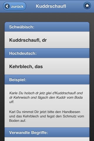Wörterbüchle screenshot 3