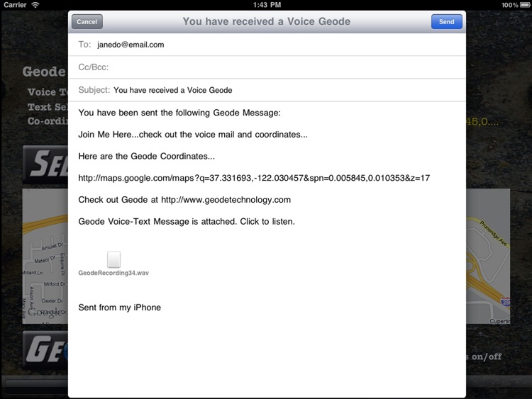 Geode Communicator (iPad Edition)