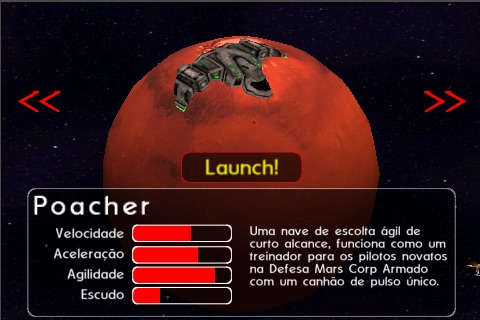 Mars Defender: Asteroids Space RPG screenshot 2