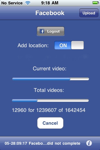 VideoUpLink Lite screenshot 4