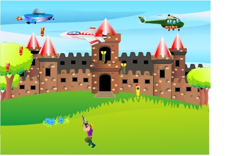 Battle of the Simpson - Fighter Aircraft War Game - Free screenshot 4