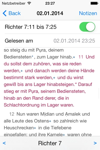 Lies die Bibel täglich screenshot 2