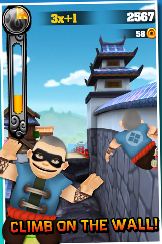 Adventures in East – Ninja Run in Garden City screenshot 2