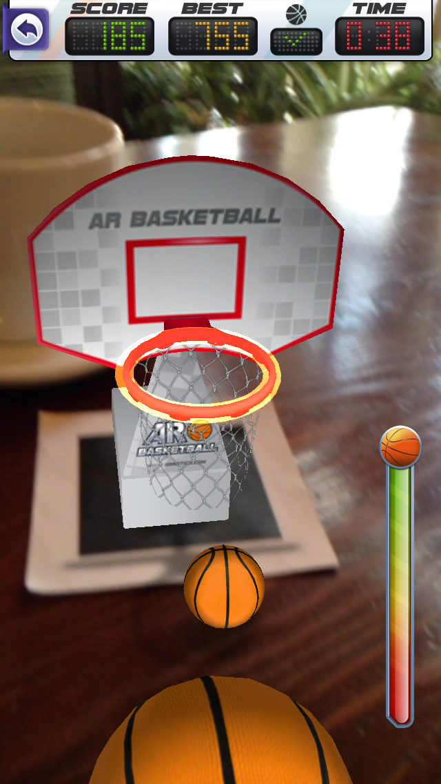 ARBasketball - Augmented Reality Basketball Game Screenshot 5