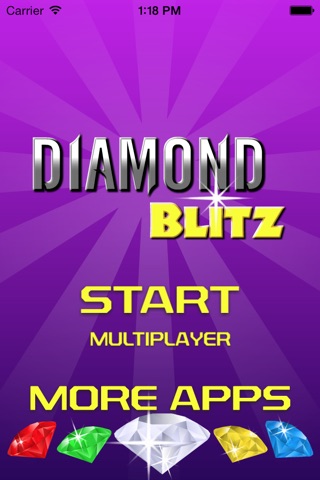 Diamond Blitz - Free matching game screenshot 2
