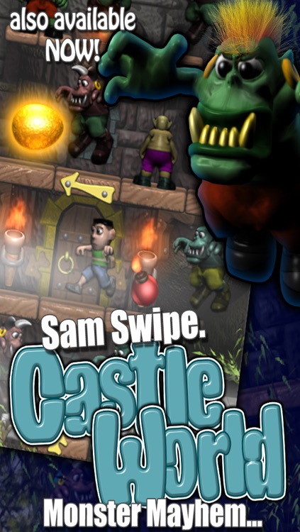 Sam Swipe Samurai World screenshot-3
